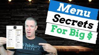 This Simple Menu Secret Will Ignite Your Profits