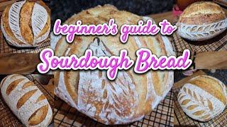 EASY SOURDOUGH beginner friendly recipe. Start your sourdough journey! -pia besmonte #sourdough