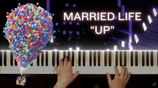 Married Life (from "Up") | Vzhůru do oblak | piano sheets | noty