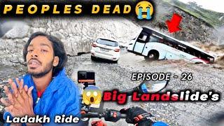 Big Landslide’s| Jammu & KashmirManali People Life? Kargil | Ladakh Ride Ep -26 | NRF