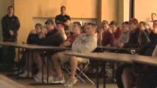 Nabraska Football players receive Navy Seal Training tour