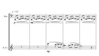 "Suspiria" for Bassoon and Bass Clarinet - Colin I. Nossek