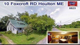 Real Estate ME Home Video | 10 Foxcroft RD Houlton ME MOOERS REALTY #8823