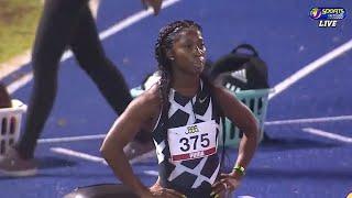 OMG Fastest 100M history Shelly ann Fraser destroyed Shericka jackson & Elaine Thompson herah