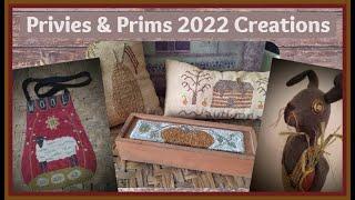 Privies And Prims Needlecrafts // 2022 Creations