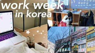 WORK WEEK IN MY LIFE: teaching in south korea