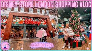 Disney Store Shopping Vlog December 2024 New Christmas Merch Come Shop With Me Haul London Oxford St