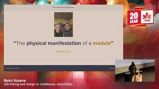 J-Fall 2023: Identifying bad design in codebases, objectively… - Ryan Susana