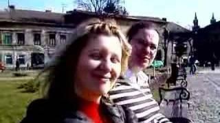 Walking with Ina through Arad