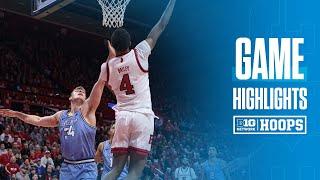 Columbia at Rutgers | HIGHLIGHTS | Big Ten Basketball | 12/30/24