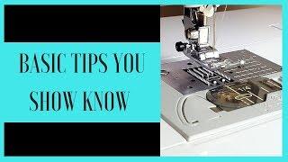 How to use a sewing machine | Sewing tutorial