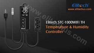 Elitech STC-1000 PRO TH/ STC-1000 WIFI TH Temperature and Humidity Controller