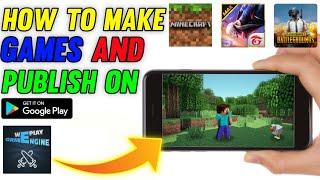 How to make 3d game || how to make games for android || how to create games in android