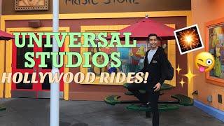 UNIVERSAL STUDIOS HOLLYWOOD RIDES 2019 & FOOD VLOG FOR SHARON'S BDAY!