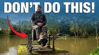 How To Hold & Fish With A Pole | No More Bad Back!