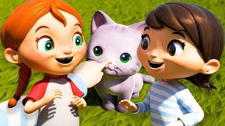 Kitten Singalong | Melody Time: Moonbug Kids Songs