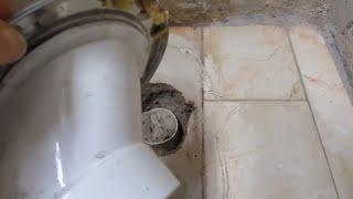 I use a Offset flange to correct toilet...