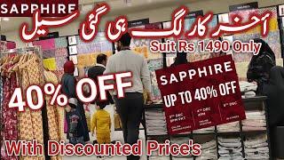 Sapphire || Sapphire Sale Up To 40% OFF with prices || sapphire winter sale || sapphire sale 2024