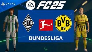 FC 25 Borussia Monchengladbach vs Borussia Dortmund | Bundesliga 2024/25 | PS5