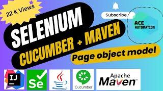 Selenium + Cucumber + Java  + Maven in BDD Framework with Page Object Model - Intellij setup