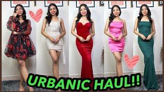 Urbanic Haul India | Urbanic Haul Dresses India | Birthday Dress #urbanic #haul #dress #tryonhaul