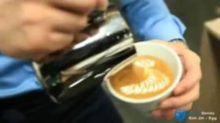 Barista Team Core  -Kim Jin Kyu- Latte Art