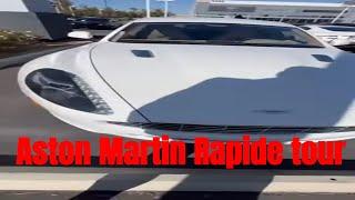 Aston Martin Rapide tour#shorts@Delicious travel and treat snaps