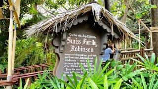 Swiss Family Treehouse at Magic Kingdom - FULL Walkthrough in 4K | Walt Disney World 2021