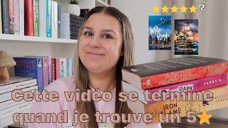 Reading Vlog : Cette vidéo se termine quand je trouve un 5⭐️ (ou 2?) 