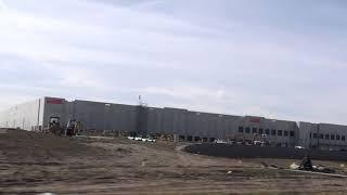 Amazon Fulfillment Center in Monee, Illinois, Under Construction