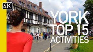 York, UK 2025 | BEST 15 things to do on a York day trip