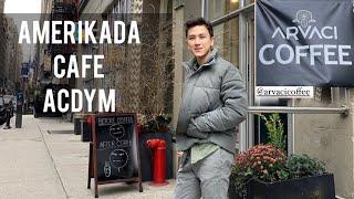 Amerikada cafe acdym #arslansblog #turkmen #turkmenistan