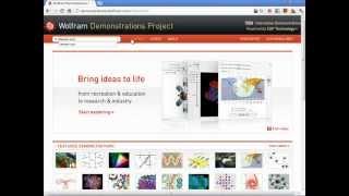 Mathematica Experts Live: Exploring Graphics Ideas Using the Wolfram Demonstrations Project