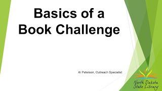 Basics of a Book Challenge