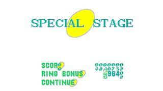 Sonic 1 Special Stage - Score Screen [No Emerald]