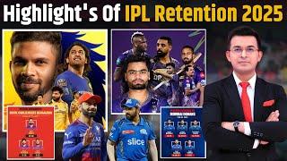 IPL 2025 Retention: MS Dhoni, Rohit Sharma, Virat retained; Pant, Iyer released. Know Top Highlights