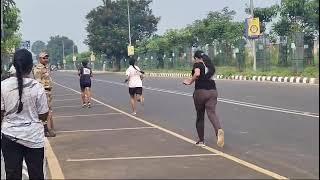 Ssc gd girl 1600 meter live running ll rourkela.llcisf unit