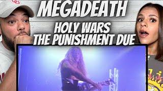 OH MY GOSH!| FIRST TIME HEARING Megadeth -  Holy Wars REACTION