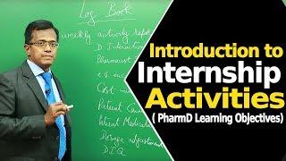 Introduction to Internship Activities | PharmD Learning Objectives |TeachGlobal