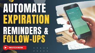 Expiration Reminder Software for Business | Automate Reminders with Email, SMS & WhatsApp #remindax