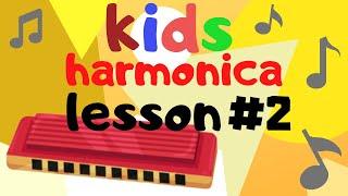 Harmonica Lessons for Kids: Lesson 2 (train sounds, part 2)