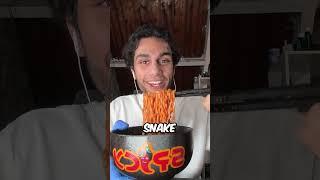 FINAL DAY Eating ONLY Spicy Noodles 7 Days Challenge!  (day 7)