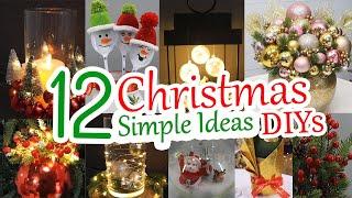 12 Easy DIY Christmas Decoration Ideas You Can Make at Home | 2024