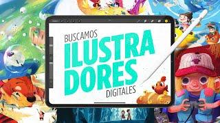 ️ Buscamos ILUSTRADORES digitales para libros INFANTILES personalizados enfocados a niños y adultos