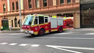 Fire and Rescue NSW City of Sydney 001 responding