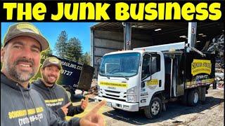 A Day In The Life In The Junk Removal Business (2024) - How Much Money Did We Make?