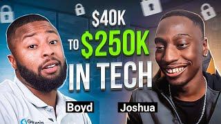 Joshua's SHOCKING $210k Tech Income Boost Without Certs!