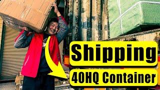 Yiwu Market Agent: Shipping 40HQ Container in Yiwu City China