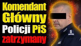 Komendant Główny Policji PiS zatrzymany. CBA stara się pokazać, że jest apolityczne i potrzebne