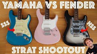 2024 Yamaha Pacifica Standard Plus vs Fender SSS and HSS Strats | Which is best? Tone comparison